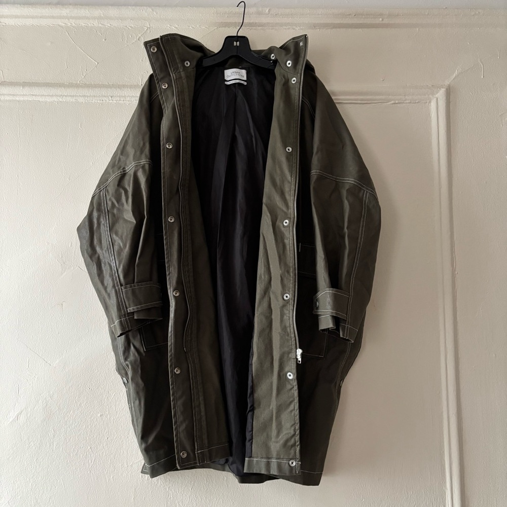 Urban Outfitters Hooded Rain Coat - Picture 5 of 9